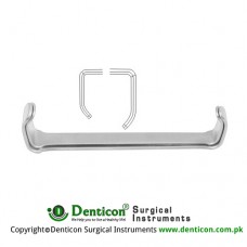 Farabeuf Retractor Set of Fig. 1 and Fig. 2 Stainless Steel, 12 cm - 4 3/4" Blade Size Fig. 1 / Blade Size Fig. 2 26 x 10 mm - 30 x 13 mm / 30 x 10 mm - 34 x 13 mm